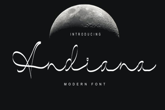 Andiana Font: A Touch of Elegance for Your Brand