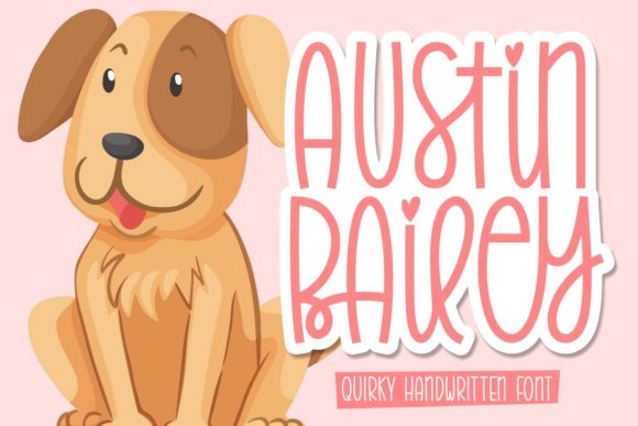 Austin Bailey: A Handwritten Font That Feels Like a Warm Welcome