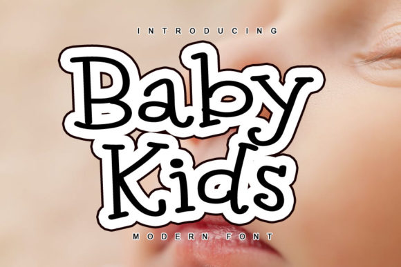 Baby Kids Font: A Handwritten Typeface for Editorial Charm