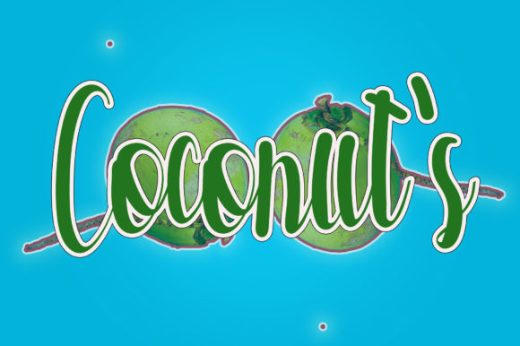 Coconuts Font: Elevate Your Campaign Typography with Elegance