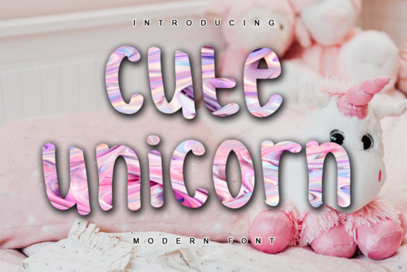 Cute Unicorn: A Handwritten Font with Heart for Editorial Design