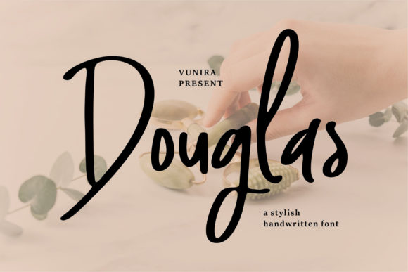Douglas Font: A Handwritten Typeface That Elevates Your Craft