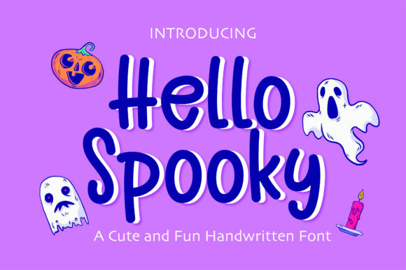 Hello Spooky: A Handwritten Font for Friendly Web Design