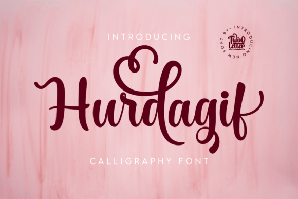 Hurdagif Font: A Luxurious Script for Your Craft Projects