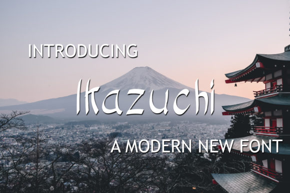 Ikazuchi: A Bold Script Font for Modern Designers