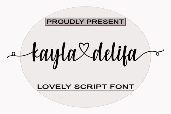 Kayladelifa: A Luxurious Script Font for Web Design