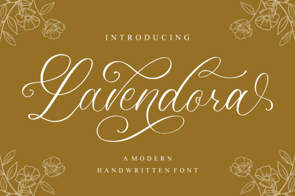 Lavendora: A Script Font That Elevates Your Web Typography
