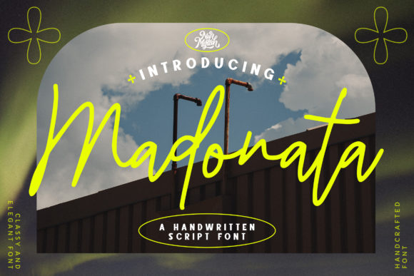 Madonata Font Review: A Handwritten Typeface for Creative Campaigns