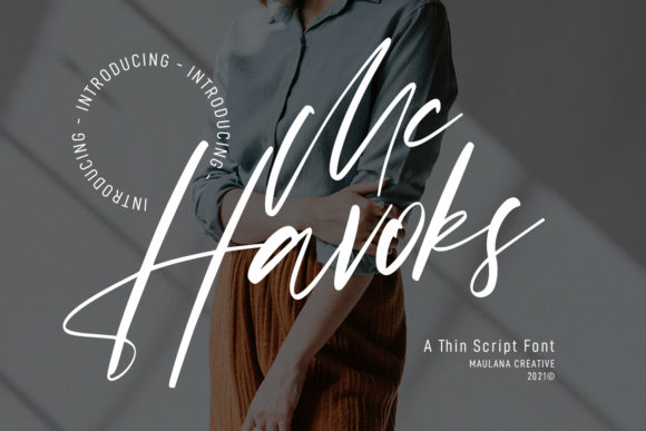 Mc Havoks: The Handwritten Font That Elevates Your Campaign