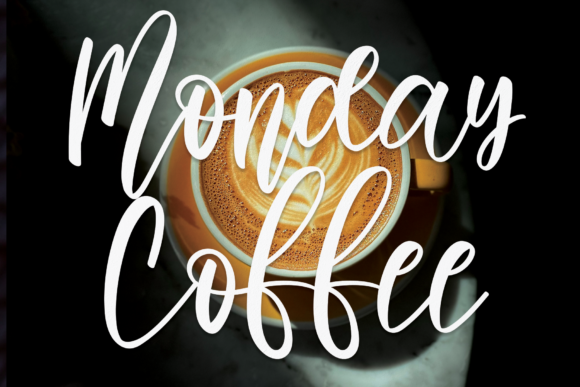 Monday Coffee Font: A Sophisticated Typeface for Digital Design