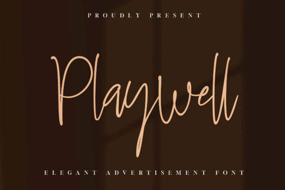 Playwell Font: A Timeless Script for Business Branding