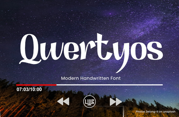 Qwertyos: A Handwritten Typeface for Modern Web Design