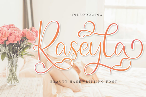 Raseyla Font: A Luxurious Script for Campaigns That Sparkle