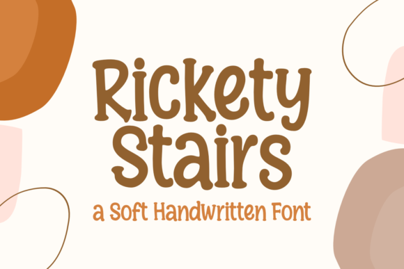 Rickety Stairs Font: A Handwritten Typeface for Memorable Marketing