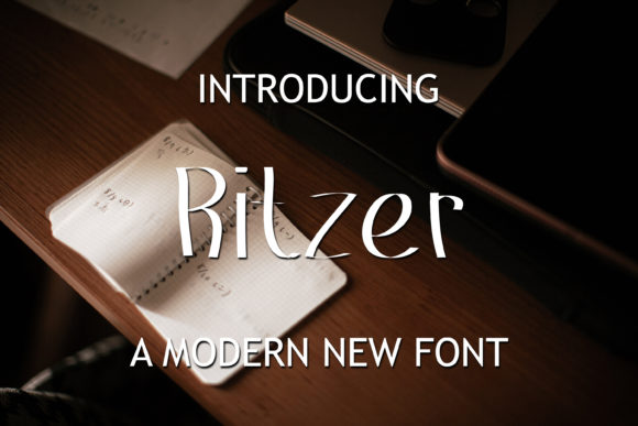 Ritzer Font: A Whimsical Script for a Polished Brand