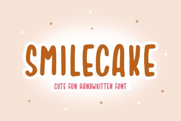 Smilecake Cute: A Handwritten Font That Elevates Brand Identity