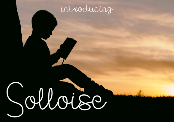 Solloise: A Handwritten Font That Feels Just Right for Your Craft Projects