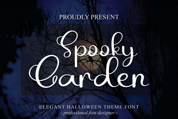 Spooky Garden: A Handwritten Font for Charming Creations
