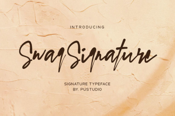 Swag Signature: A Premium Handwritten Font for Memorable Branding