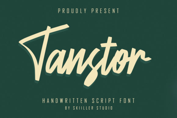Transtor: A Modern Handwritten Font for Powerful Branding