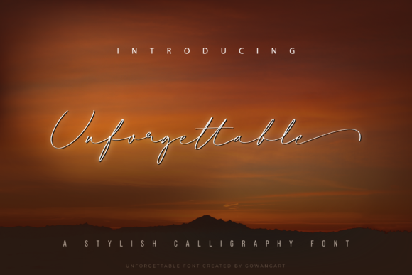 Unforgettable: A Script Font That Elevates Web Design